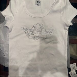 NWT Boys Lie White Tee